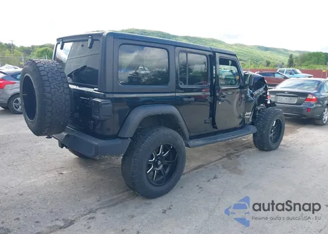 2020 Jeep Wrangler Unlimited Sport S 4X4 из США, поврежденный, VIN 1C4HJXDN6LW204513